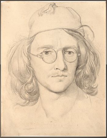 Sample artwork by Josef Ritter Von Fuhrich (1800 - 1876), known for portrait and landscape drawing, christian religious paintings-nazarines - View similar artists and auction records