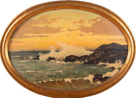 “Marina with sails” by Luigi Bertelli - Auction record, sale price, and art valuation. Compare with similar artists and explore comparable artworks.