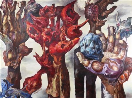 Sample artwork by Jean Debattice (1919 - 1979), known for painting - View similar artists and auction records