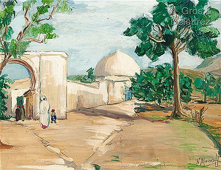 Kouba and mosque, Tunisia