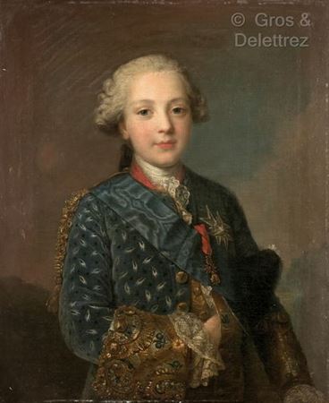 Portrait du duc de Berry, futur Louis XVI