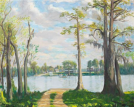 San Souci Ferry, Spring by Francis Speight - Auction record, sale price, and art valuation. Compare with similar artists and explore comparable artworks.