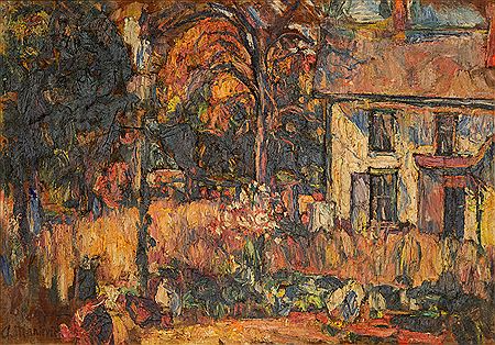 Autumn Day in the Garden
