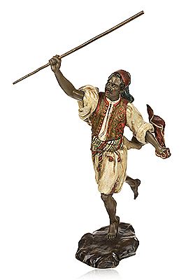 Running Moorish Soldier