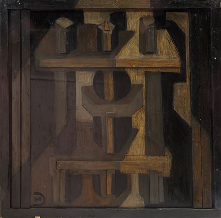 Composition #2 (Figure with Candles), 1959