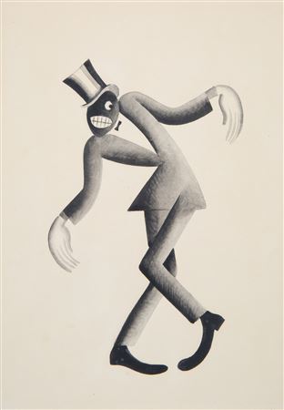 Jazz Dancer in Top Hat