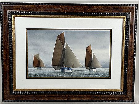 The regattas by Herve Richard - Auction record, sale price, and art valuation. Compare with similar artists and explore comparable artworks.