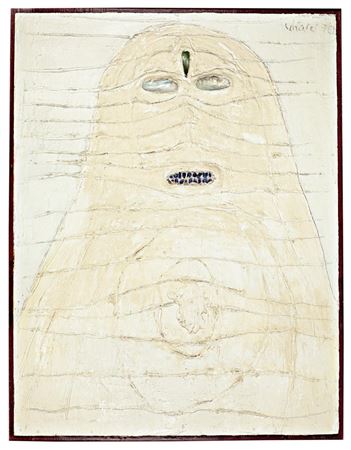 Sample artwork by Hans Scharer (1927 - 1997), known for painting and sculpture - View similar artists and auction records