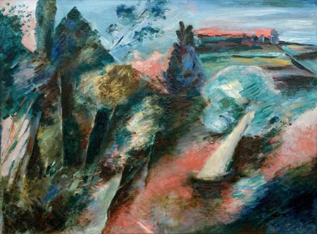 Landscape by Jan Bauch - Auction record, sale price, and art valuation. Compare with similar artists and explore comparable artworks.