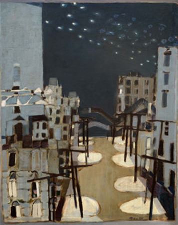 Night City by Vladimir Fuka - Auction record, sale price, and art valuation. Compare with similar artists and explore comparable artworks.