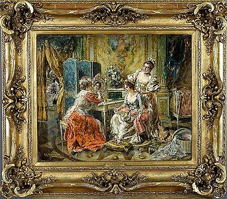 Sample artwork by Louis-Edouard Garrido (1893 - 1982), known for landscape, portrait and still life painting, teaching - View similar artists and auction records
