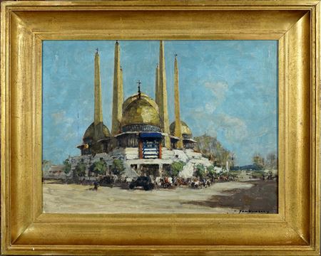 Le palais des missions - Expositon Bruxelles 1935.