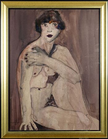 Female nude.
