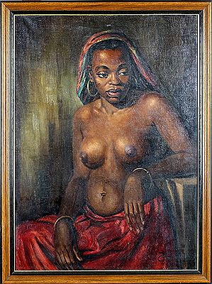 Portrait of a Congolese woman