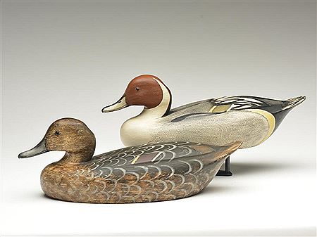 Rigmate pair of pintails by Ken Anger - Auction record, sale price, and art valuation. Compare with similar artists and explore comparable artworks.