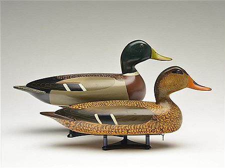 Sample artwork by Hiram Hotze (1886 - 1977), known for sculpture-decoys - View similar artists and auction records