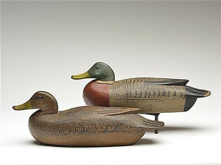 Sample artwork by Thomas Tom Fitzpatrick (1887 - 1958), known for sculpture-decoys - View similar artists and auction records