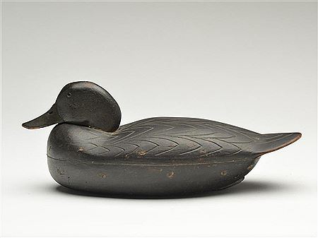 Sample artwork by Harry Fennimore (1886 - 1970), known for decoy carving - View similar artists and auction records