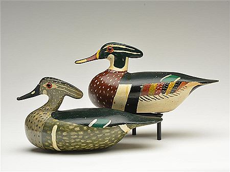 Sample artwork by Otto Garren (1890 - 1968), known for decoy carving - View similar artists and auction records