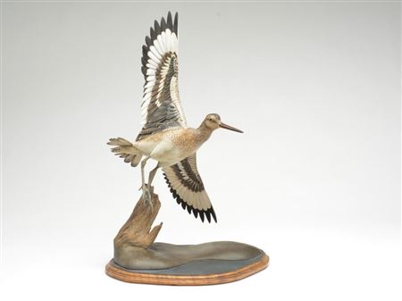 Sample artwork by William Gibian (Born 1946), known for sculpture-decoys - View similar artists and auction records