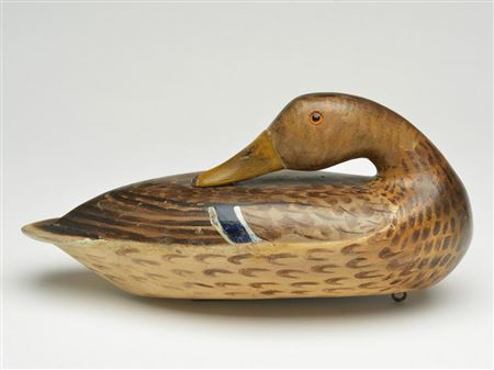 Sample artwork by Bert Graves (1880 - 1956), known for decoy carving, printing - View similar artists and auction records