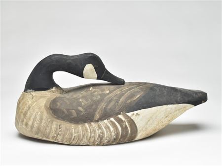 Sample artwork by Miles Hancock (1887/88 - 1974), known for decoy carving - View similar artists and auction records