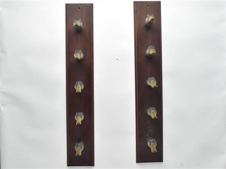 Black duck heads gun rack