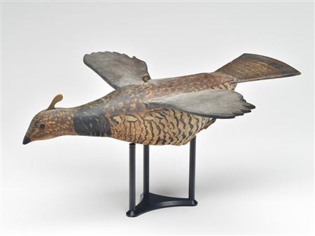 Flying grouse