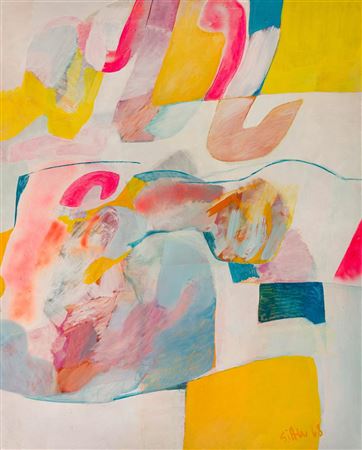 Sample artwork by Inger Sitter (1929 - 2015), known for painting - View similar artists and auction records