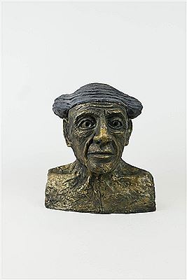 Bust of Picasso with Montera
