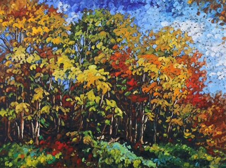 Sample artwork by Louise Larouche (Born 1957), known for painting - View similar artists and auction records