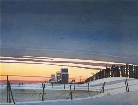 Sample artwork by Mel Heath (Born 1930), known for painting - View similar artists and auction records
