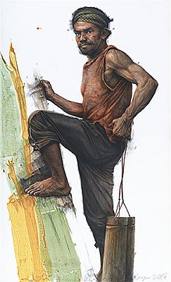 Nissang Series by Ronnie Mohamad - Auction record, sale price, and art valuation. Compare with similar artists and explore comparable artworks.