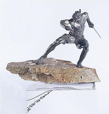 Hang Jebat by Mat Ali Mat Som - Auction record, sale price, and art valuation. Compare with similar artists and explore comparable artworks.