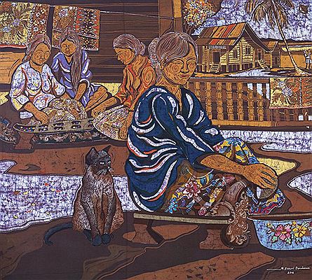 Playing Congkak by M Sukri Derahman - Auction record, sale price, and art valuation. Compare with similar artists and explore comparable artworks.
