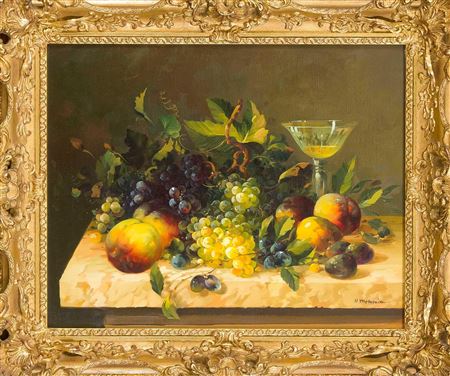 Still life with grapes