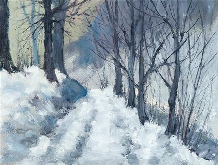 Small winter landscape