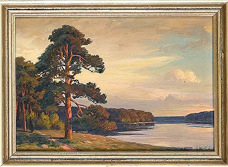 Märkischer See am Abend