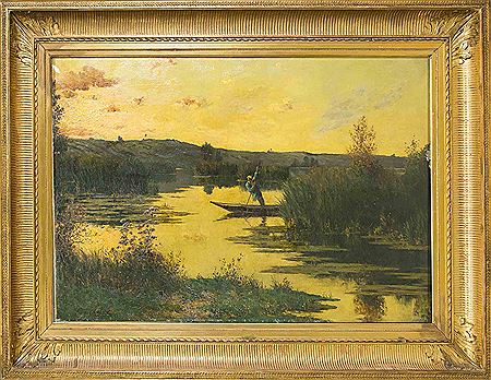 Sample artwork by Karl Arste (1899 - 1942), known for landscape and figure paintings - View similar artists and auction records