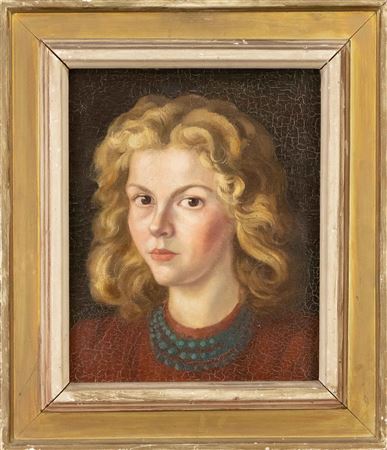 Portrait of a blond woman by Ernst Bursche - Auction record, sale price, and art valuation. Compare with similar artists and explore comparable artworks.