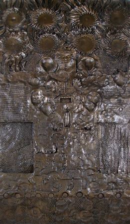 Sample artwork by Jordi Bonet (1932 - 1979), known for history themed ceramic murals, painting, sculpture - View similar artists and auction records