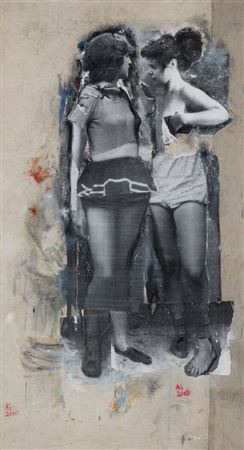 Bloomers by Angela Grossmann - Auction record, sale price, and art valuation. Compare with similar artists and explore comparable artworks.