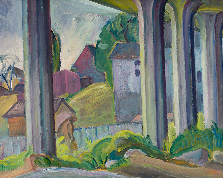 Under the Georgia Viaduct