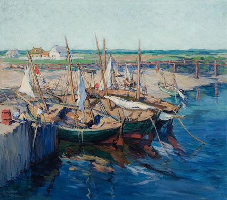 Fishing Boats, Gaspé Coast