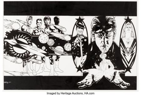 The Starman Omnibus #5 Cover Original Art (DC, 2010)