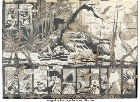 Creepy #94 Double Page Spread 7-8 Original Art (Warren, 1978)