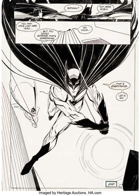 Batman Annual #8 Story Page 42 Original Art (DC, 1982)