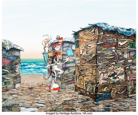 Cat in the Hat Seascape Slum