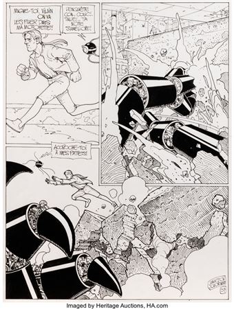Sample artwork by Zoran Janjetov (Born 1961), known for comics - View similar artists and auction records