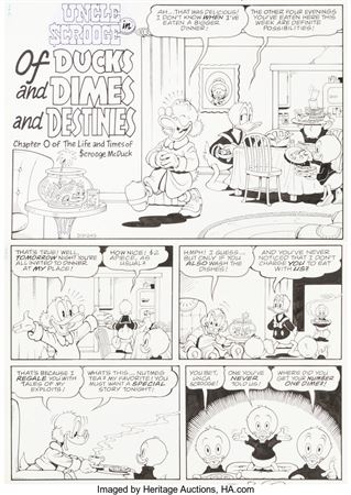 Kalle Anka & C:o [Donald Duck & Company] #1995-24 Planche de Titre 1 Uncle Scrooge (Egmont, 1995)